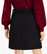 Belted Patch Pocket Skirt carousel Product Image 3