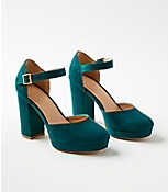 Ankle Strap Platform Shoes carousel Product Image 1