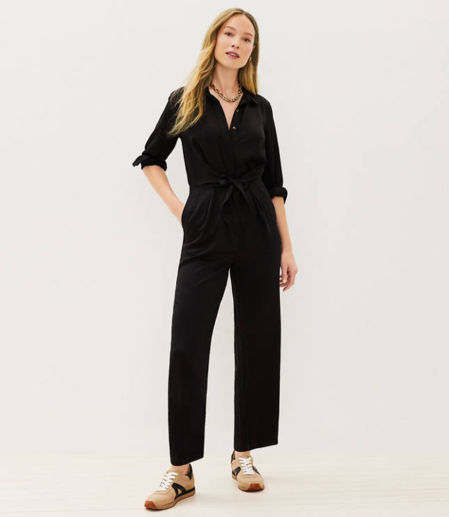 Loft jumpsuit petite on sale