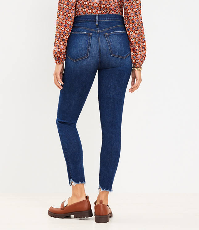 Tall High Rise Straight Jeans in Clean Dark Wash