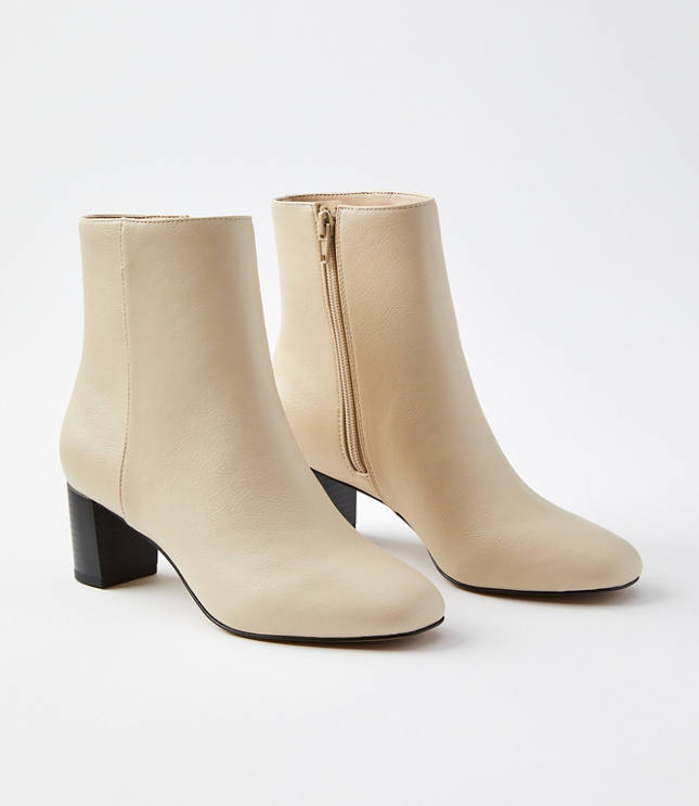 Block Heeled Booties