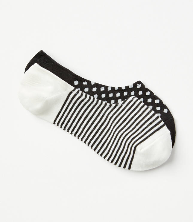Dot & Stripe No Show Sock Set