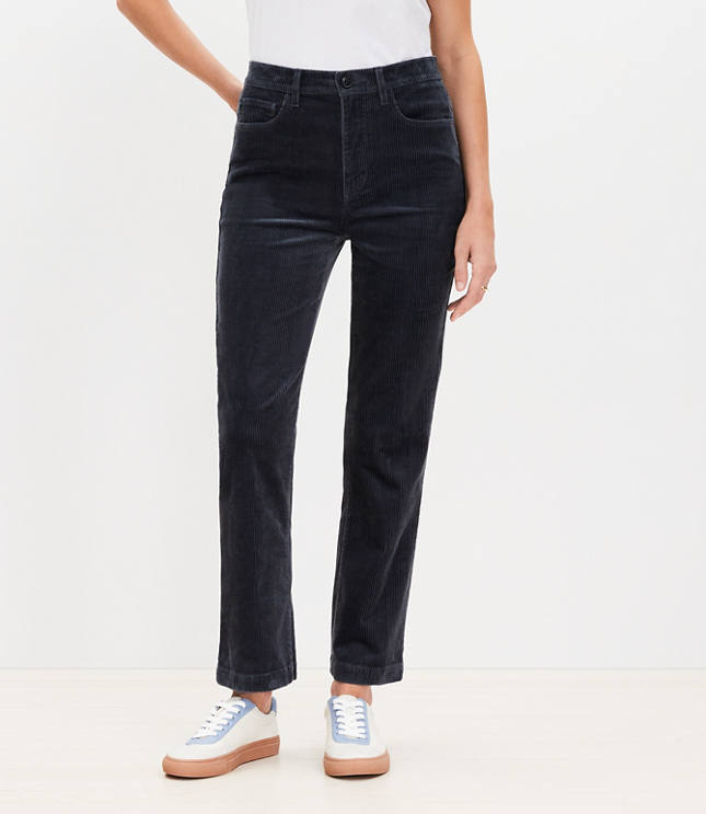 Tall Straight Corduroy Pants