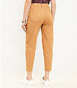 Petite High Rise Barrel Jeans in Perfect Camel carousel Product Image 3