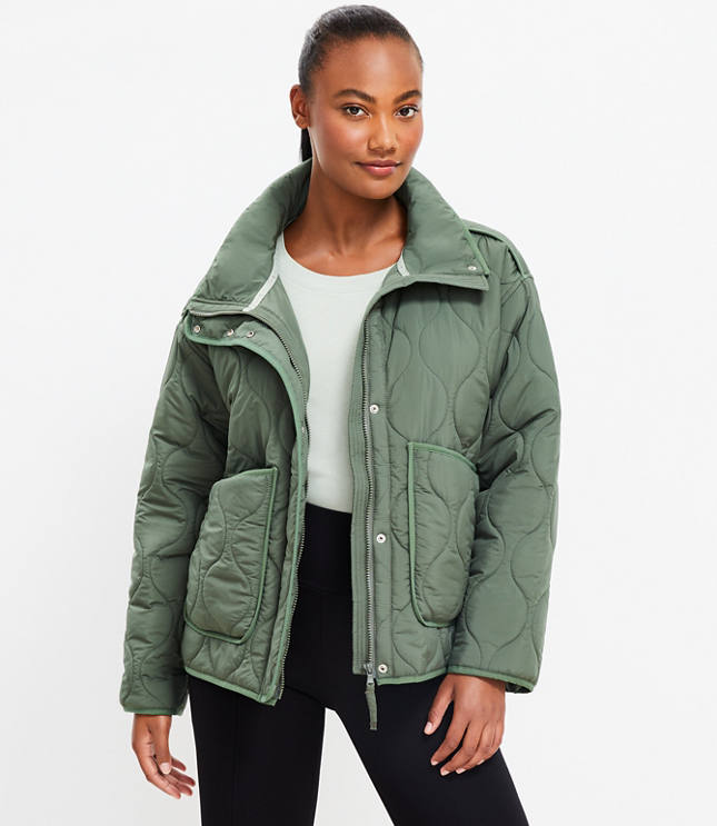 Lou Grey Quilted Jacket