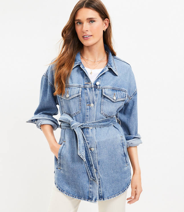 Denim petite outlet jacket