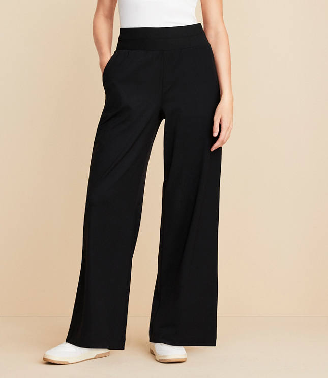 LOFT Lou Grey Pintucked Zip Pocket Pants, $39, LOFT