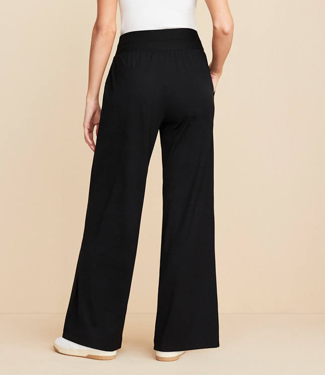 Petite Wide Leg Pull On Pant – NY COLLECTION