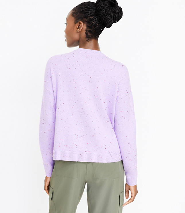 Lou u0026 Grey Flecked Henley Sweater