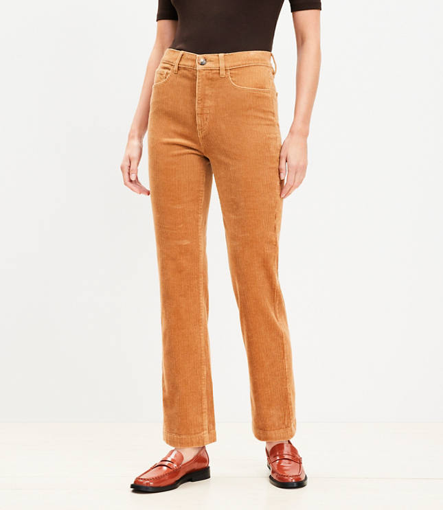 Womens Petite Corduroy Pants