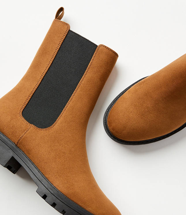 Lug Chelsea Booties