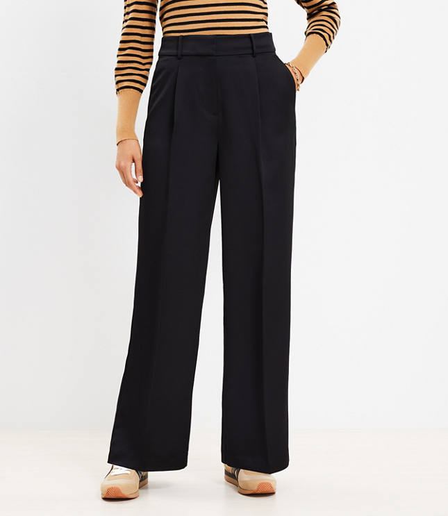 Peyton Trouser Pants in Satin