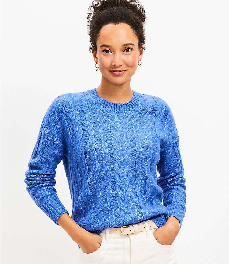 Cable Sweater image number null