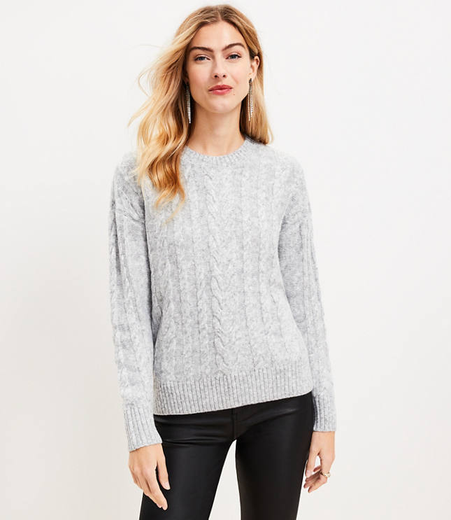 Women's Oversized Comfy Cord Knit Pullover Top