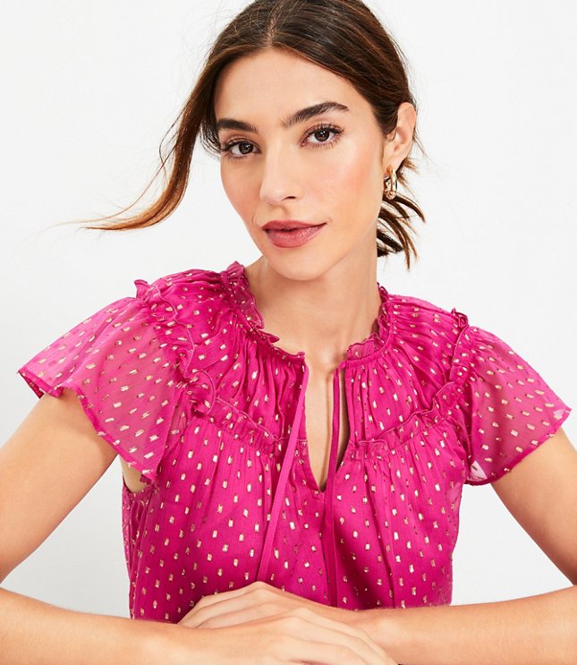 Women S Pink Blouses And Shirts Loft