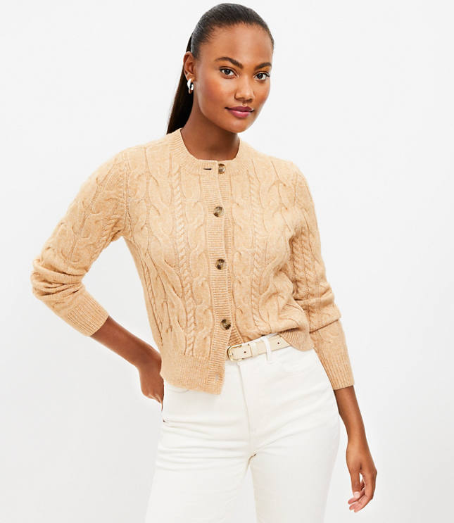 Cable Cardigan