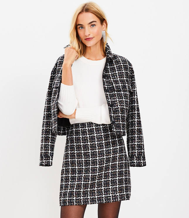 Checkered skirt clearance tall