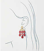 Waterfall Wood Earrings carousel Product Image 2