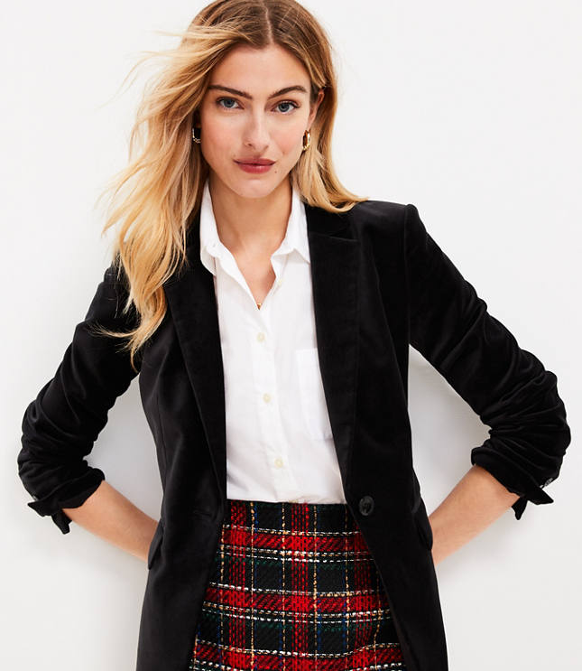 Velvet Modern Blazer