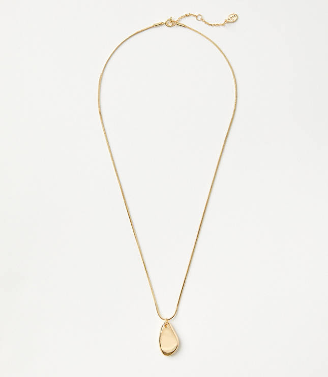 Bean Pendant Necklace