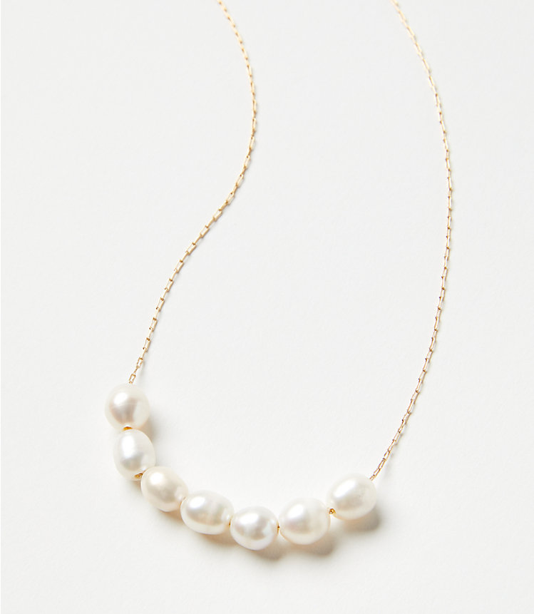 Freshwater Pearl Delicate Necklace image number null