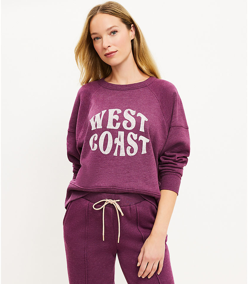 Lou & Grey West Coast Fluffy Fleece Sweatshirt
