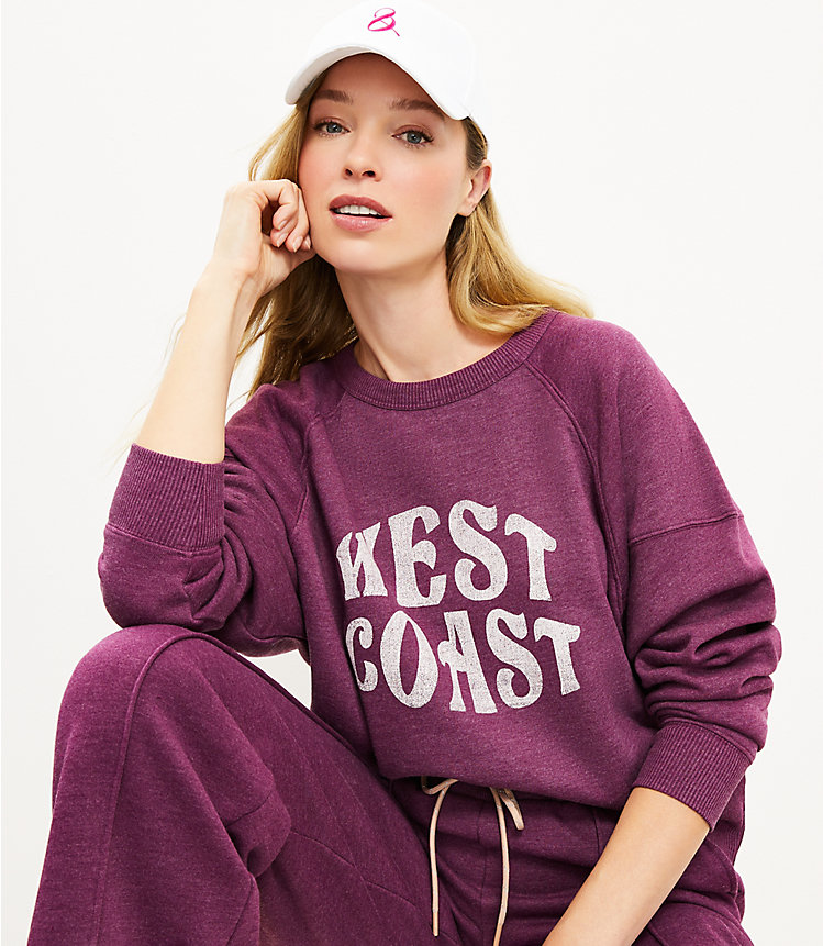 Lou & Grey West Coast Fluffy Fleece Sweatshirt image number 1