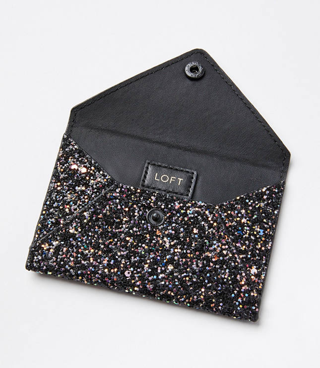 Glitter Envelope Card Case