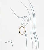 Oval Open Earrings carousel Product Image 2