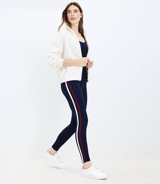 Drawcord high-rise 7/8 legging