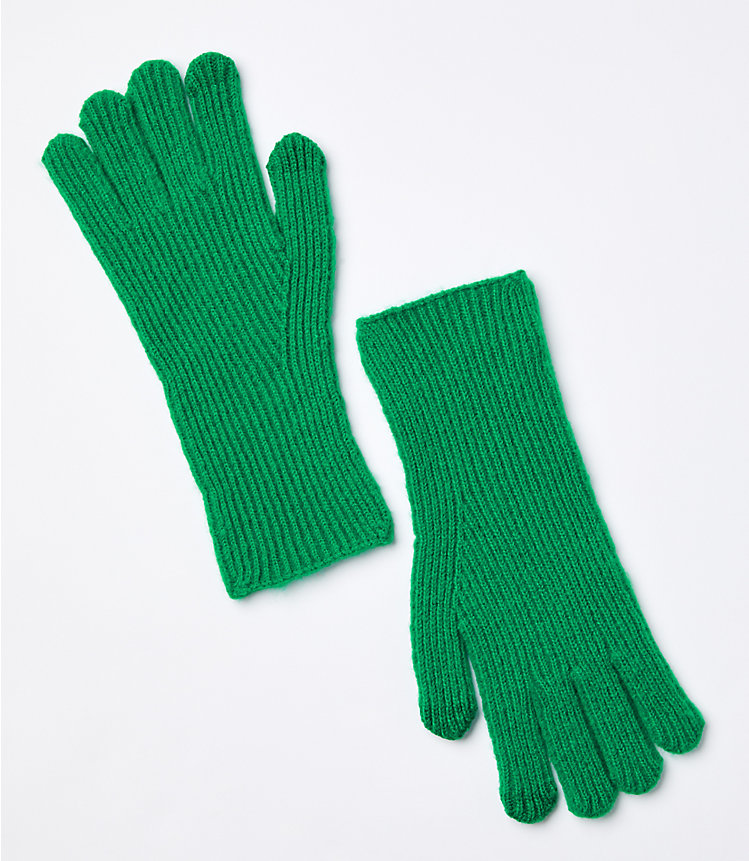 Ribbed Gloves image number null