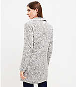 Boucle Funnel Neck Coat carousel Product Image 3