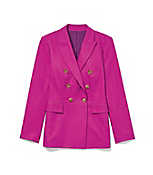 Cotton Linen Double Breasted Blazer carousel Product Image 5