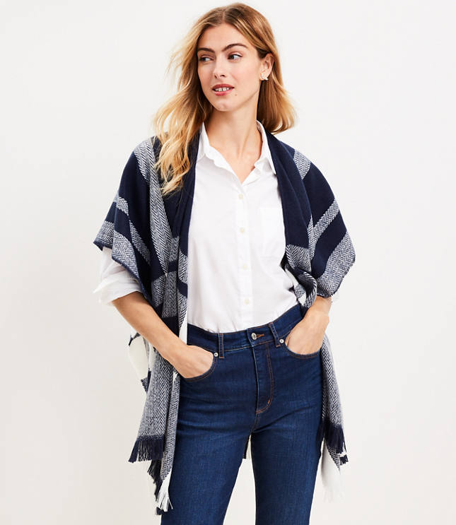 Plaid Cotton Oversized Pocket Shirt