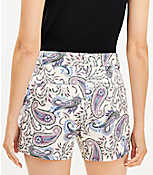 Riviera Shorts in Paisley carousel Product Image 4
