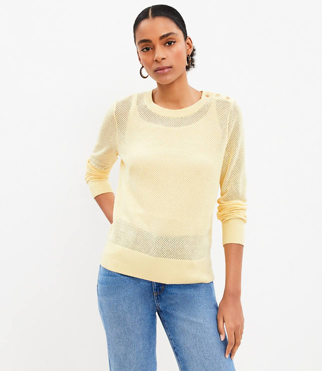 Ladies yellow clearance sweater