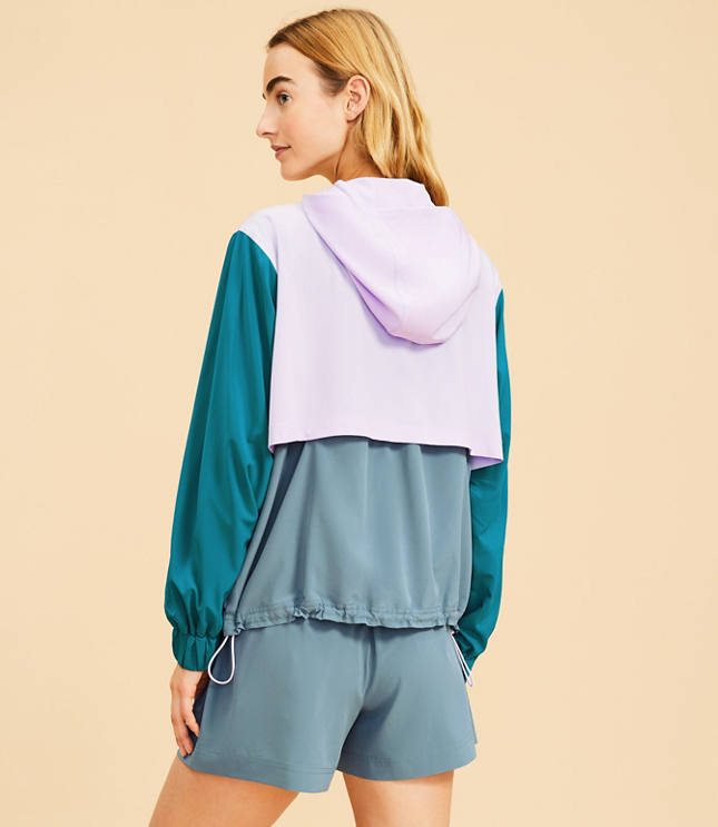 Lou & Grey Colorblock Wanderweave Windbreaker