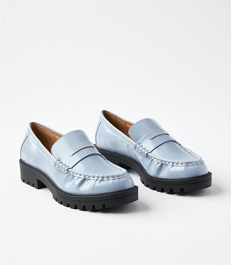 Lug Penny Loafers image number null