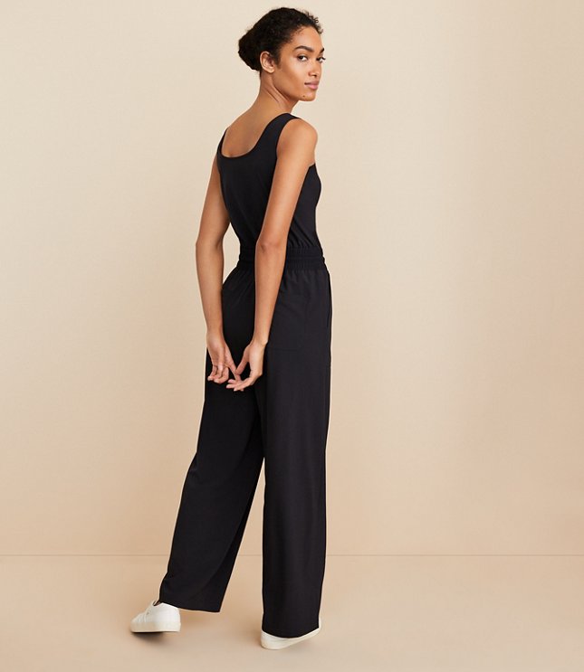 Lou & Grey Wanderweave Wide Leg Jumpsuit