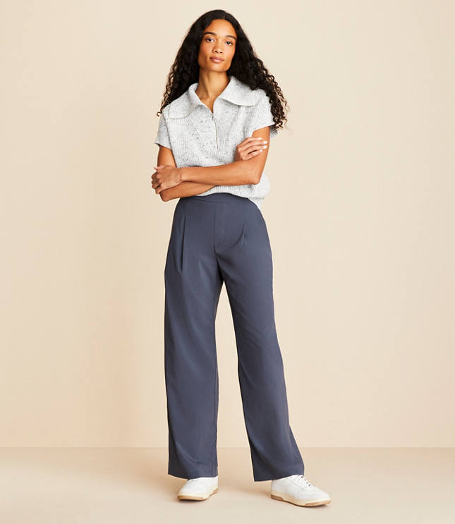 Lou & Grey Wanderweave Wide Leg Trousers