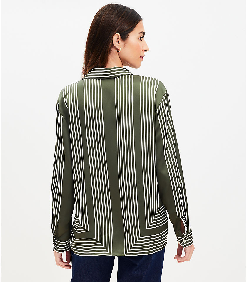Petite Geo Relaxed Everyday Shirt