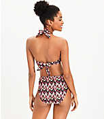 LOFT Beach Knot Front Halter Bikini Top carousel Product Image 3