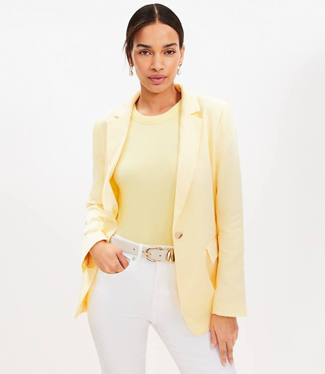 Unconstructed on sale blazer womens