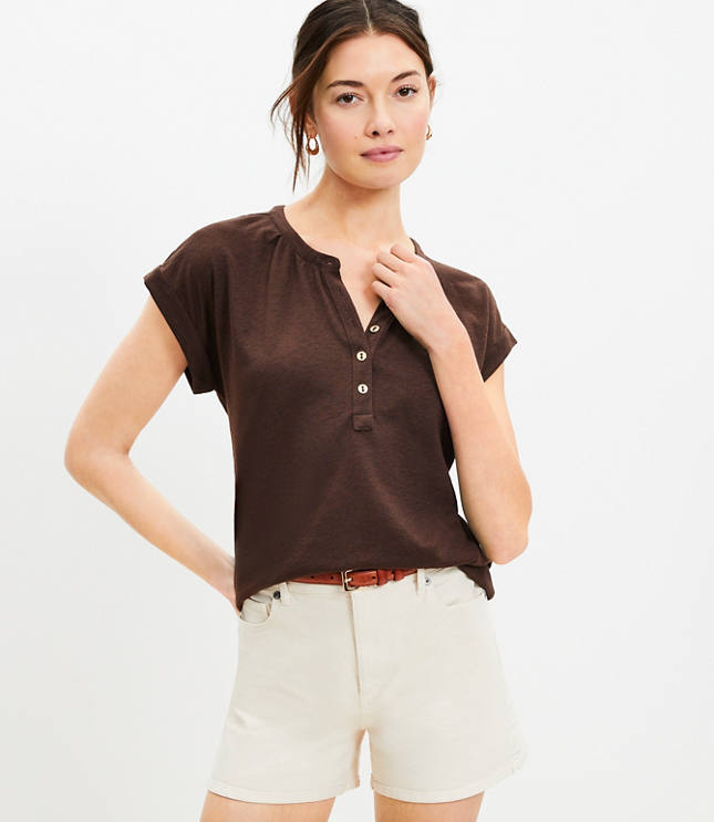 Dolman Henley Top