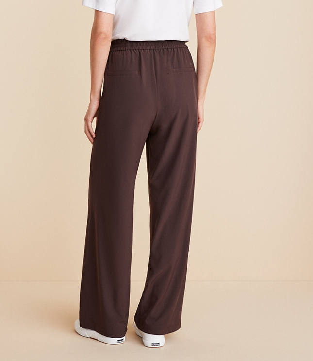 Petite Lou & Grey Wanderweave Wide Leg Trousers carousel Product Image 3