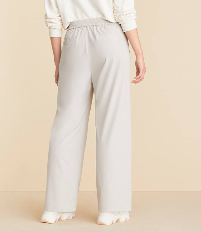 Petite Lou & Grey Wanderweave Wide Leg Trousers