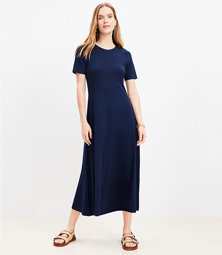 Petite Short Sleeve Maxi Dress image number 0
