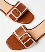 Buckle Slide Sandals carousel Product Image 2