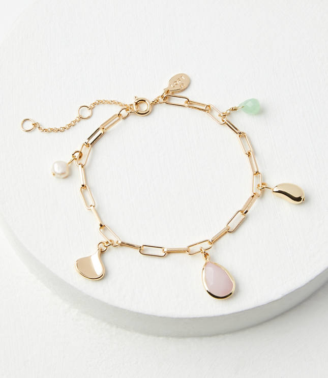 Chain Link Charm Bracelet