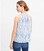 Painted Stripe Strappy Halter Top carousel Product Image 3